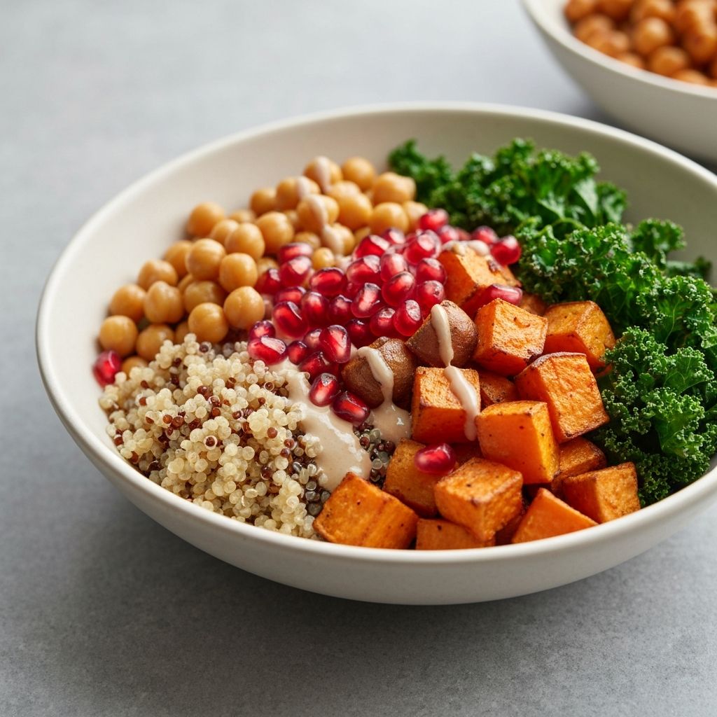 Bowl de quinoa aux légumes
